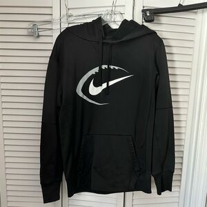 Nike dry fit black hoodie size medium